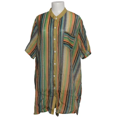 Chemise à manches courtes (Vert, Bleu, Orange) de Gracila Coton, Polyamide