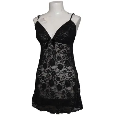 Negligé (Zwart) van Cottelli Collection Elastaan, Polyamide