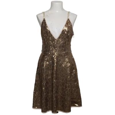 Cocktailklänning (Guldfärgad) från Twinset Elastan, Polyester