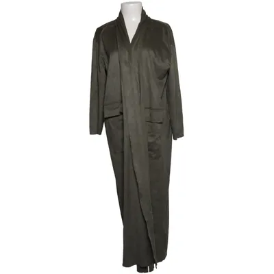 Trench-coat (Vert) de Riva Élasthane, Polyester