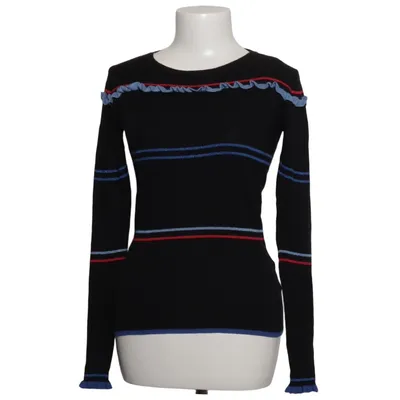 Sweater (Sort, Blå, Rød) fra Caroline Biss Kashmir, Bomuld, Metallfiber, Polyamid, Viscose