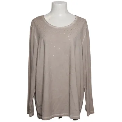 Langærmet t-shirt (Beige) fra G.W.