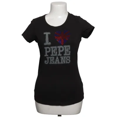 T-shirt (Sort, Flerfarvet) fra Pepe Jeans