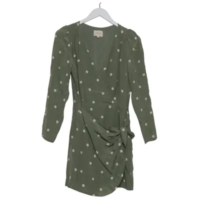 Wrap dress (Green) from Sézane Silk, Viscose