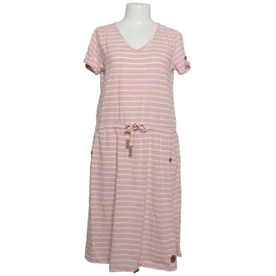 Klänning (Rosa, Vit) från G!na Bomull, Polyester