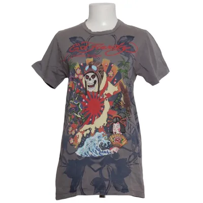 T-shirt (Grå, Flerfärgad) från Ed Hardy by Christian Audigier