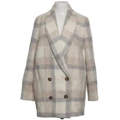 Kappa (Vit, Grå, Beige) från Sézane Acetat, Akryl, Alpackaull, Angora, Bomull, Mohair, Polyamid, Polyester, Viskos