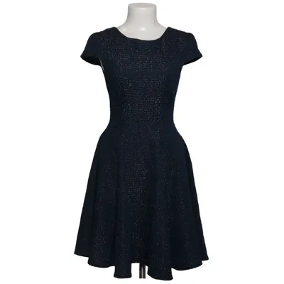 Robe (Bleu, Noir) de Heroines Élasthane, Fibre métallique, Polyester, Viscose