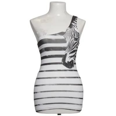 Haut (Noir, Blanc) de Bershka Collection
