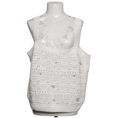 Tanktop (Wit, Meerkleurig) van Papaya Katoen, Polyester