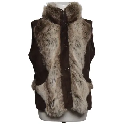 Ydervest (Brun) fra Vero Moda Jeans Polyester
