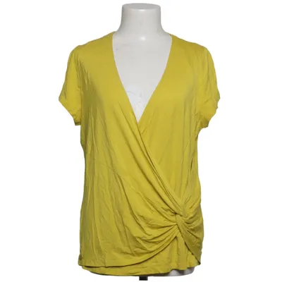 Wrap top (Yellow) from Promiss Elastane, Viscose