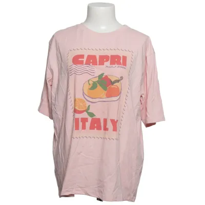 T-shirt (Roze, Meerkleurig) van Estee Brown Katoen