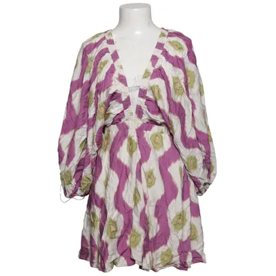 Dress (Purple, Green, White) from Loavies Cotton, Viscose