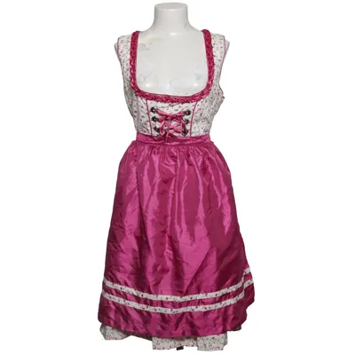 Dirndl (Rosa, Vit) från Waldschütz Bomull