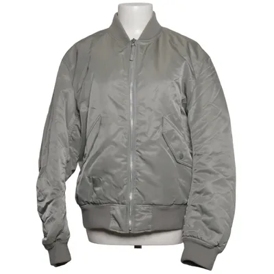Bomber jacket (Gray) from Uniqlo U Acrylic, Elastane, Polyamide, Polyester