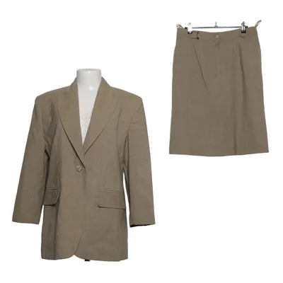 Skirt suit (Brown) from MIX Polyester, Wool