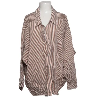 Chemise (Marron, Blanc) de Zara