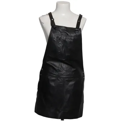 Dungaree dress (Black) from Zadig & Voltaire Deluxe Leather, Polyester
