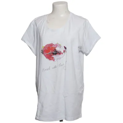 T-shirt (Vit) från Anja Gockel London Bomull, Elastan