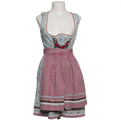 Dirndl (Blå, Röd, Flerfärgad) från Krüger Madl Bomull, Polyester