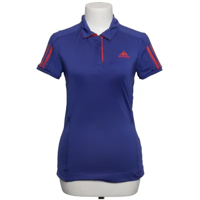 Polo shirt (Blue, Orange) from Adidas Elastane, Polyester