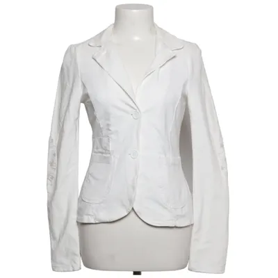 Blazer (Hvid) Bomuld, Elastan