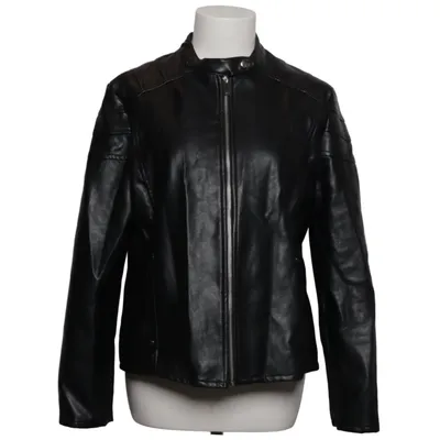 Veste de motard (Noir) de Up 2 Fashion Coton, Polyester, Polyuréthane, Viscose