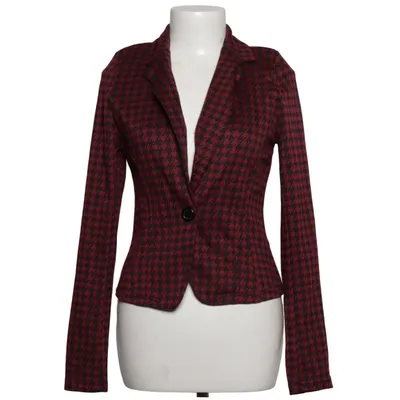 Blazer (Rød, Sort) fra Casual Clothing Elastan, Polyester