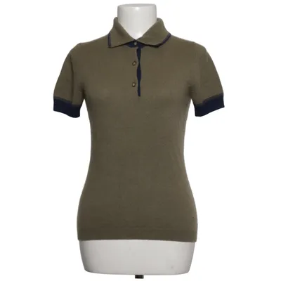 Poloshirt (Groen, Blauw) van Gobi Kasjmier