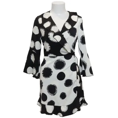Wikkeljurk (Zwart, Wit, Meerkleurig) van Outrageous Fortune Polyester
