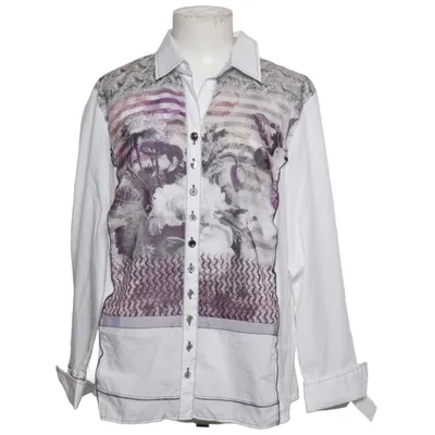 Chemise (Blanc, Violet, Multicolore) de Stenau Coton, Polyester