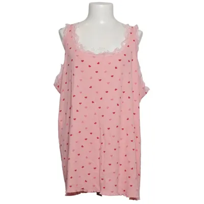 Tanktop  (Pink, Rød) fra Zizzi Bomuld, Modal