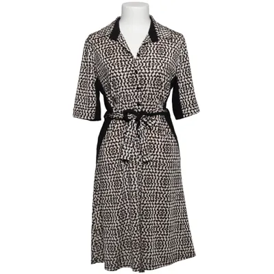Shirt dress (Black, White, Brown) from Klaus Dilkrath