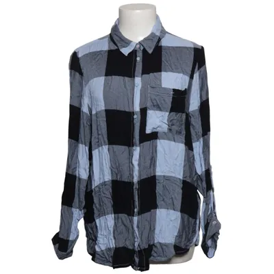Flanellen overhemd (Blauw, Grijs, Zwart) van Street One Viscose