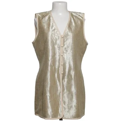 Vest (Guld) fra Escada Couture Metallfiber, Polyester