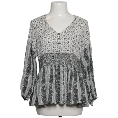 Bluse (Hvid, Blå, Flerfarvet) fra American Eagle Outfitters Viscose