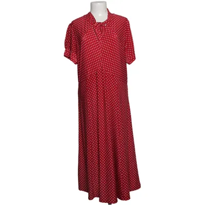 Klänning (Röd, Vit) från Lindy Bop Elastan, Polyester