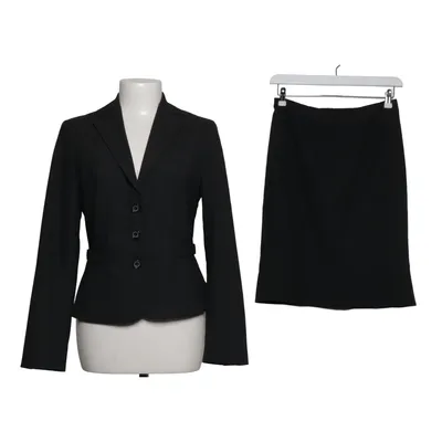 Jakkesæt med nederdel (Grå) fra Selection by s.Oliver Elastan, Polyester, Viscose