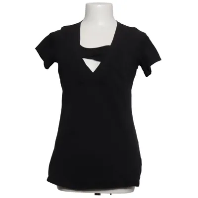 Amningsblus (Svart) från New Look Maternity Bomull, Elastan