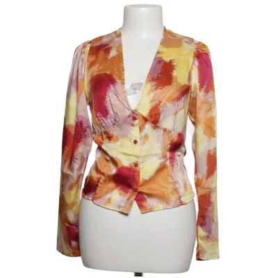 Bluse (Gul, Rød, Orange, Flerfarvet) fra VILA Polyester