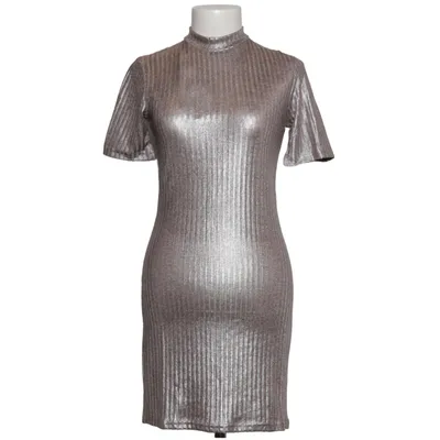 Dress (Silver) from Daphnea Elastane, Polyester