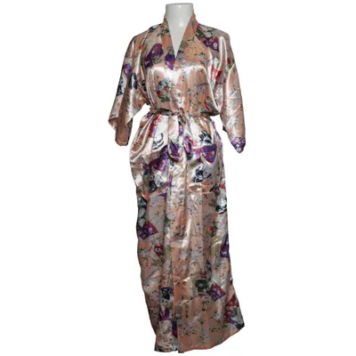Bathrobe (Beige, Multicolored) from H.D.L.D