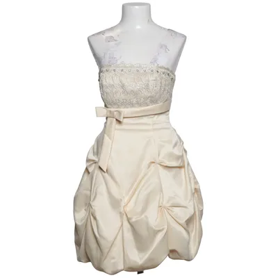 Cocktailkjole (Beige) fra Apart Metallfiber, Polyester
