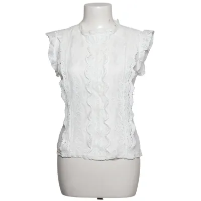 Top (Wit) van Simplee Elastaan, Polyester