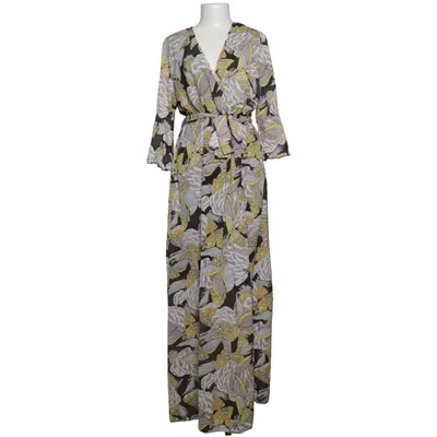 Omlottklänning (Svart, Gul, Grå) från HF Woman Collection Polyester