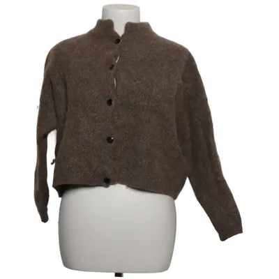 Cardigan (Brun) fra Gestuz Alpacauld, Elastan, Genanvendt polyester