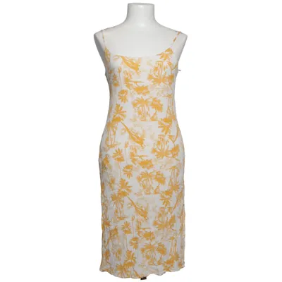 Kjole (Gul, Hvid) fra Gilli Viscose