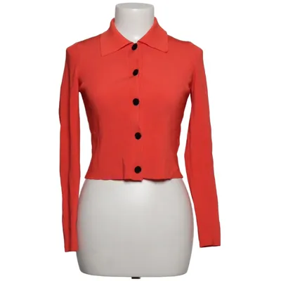 Cardigan (Orange) from Sandro Elastane, Polyamide, Viscose