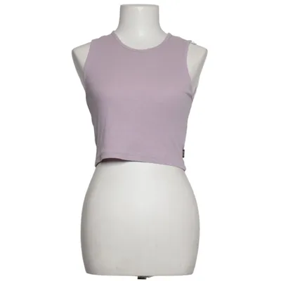 Crop top (Lila) från Afends Elastan, Hampa, Ekologisk bomull